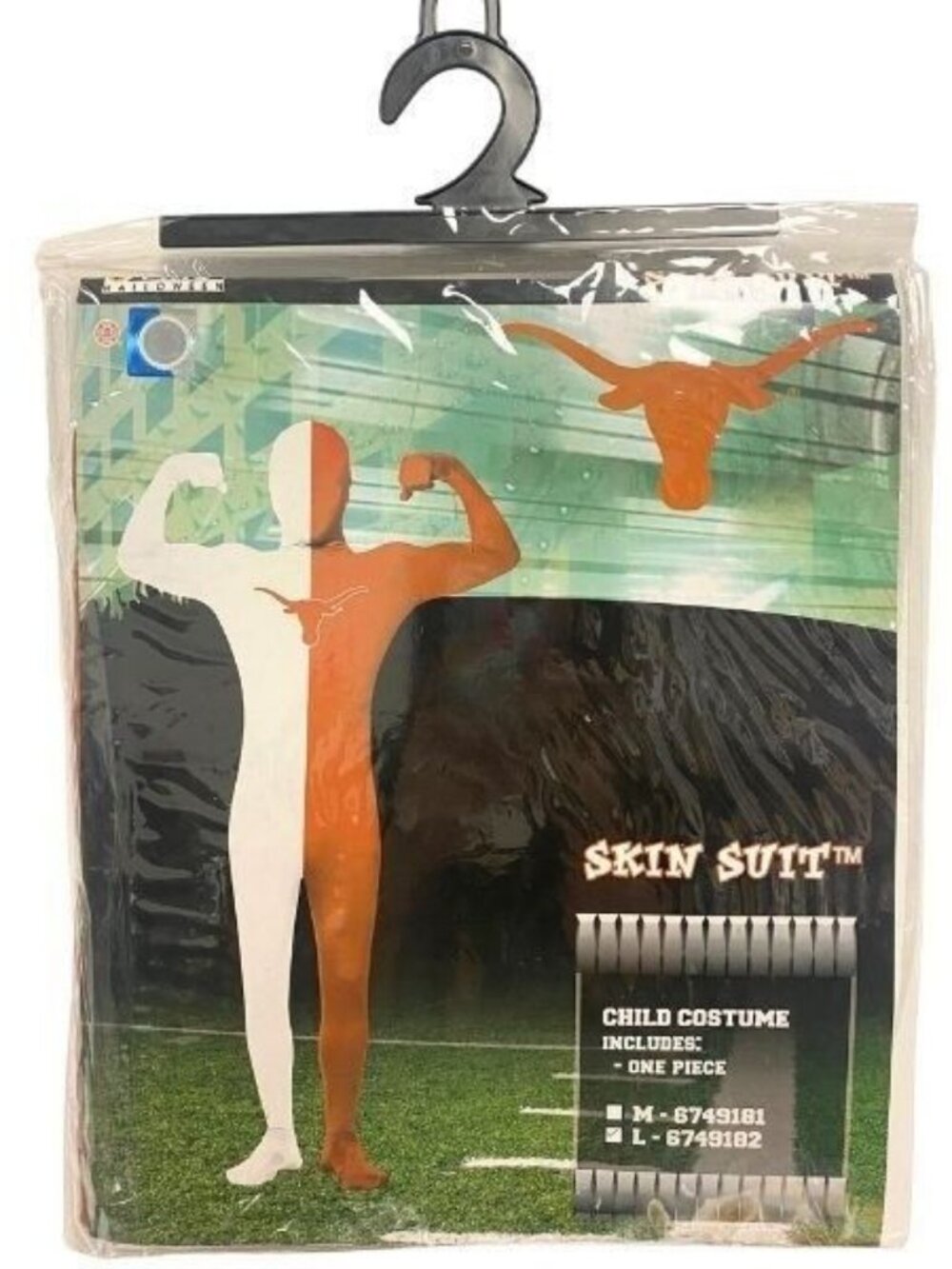 Texas Longhorns  Morph Skin Suit Costume Kid Size Large NCAA Official Merch